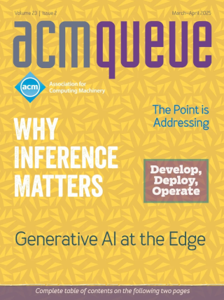 Volume 23, Issue 2 issue of acmqueue magazine